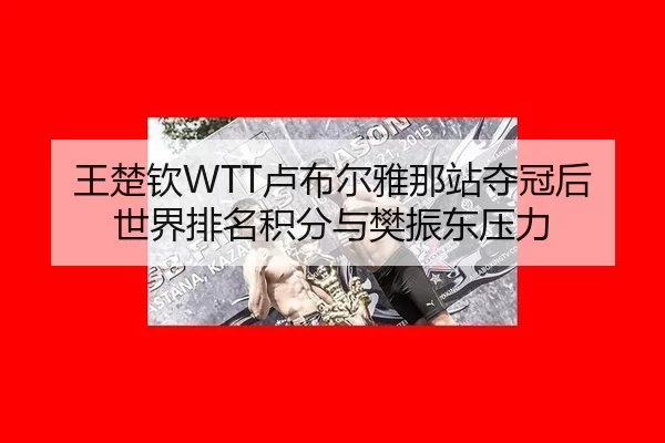 王楚钦WTT卢布尔雅那站夺冠后世界排名积分与樊振东压力